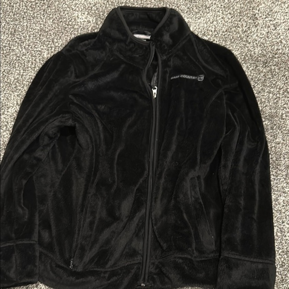 Free Country Black Full zip lightweight jacket